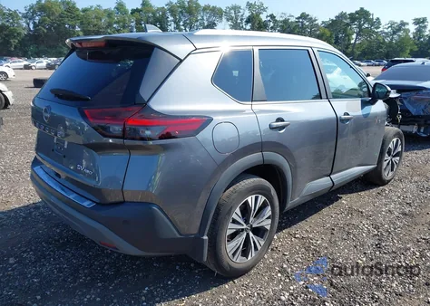 2023 Nissan Rogue Sv Intelligent Awd z USA, uszkodzony, nr VIN 5N1BT3BBXPC675973